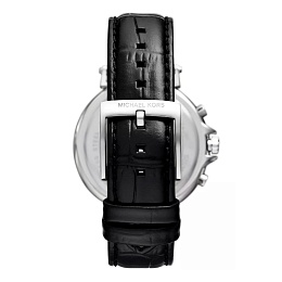 ANALOG WATCH 0 JWL SS LEATHER STRAP