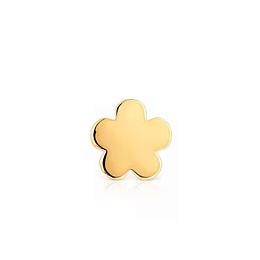 SILVER GOLDPLATED PENDANT BEAR FLOWER 7M