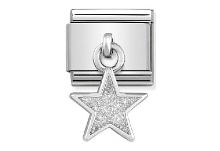 Composable Classic CHARMS acciaioStella glitter