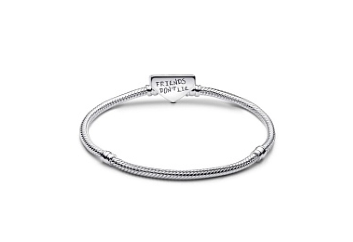 Stranger Things snake chain sterling silver bracel