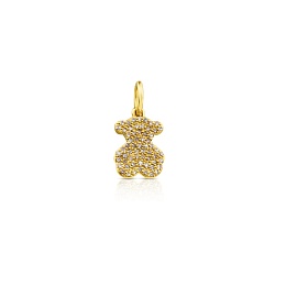 18KT GOLD PENDANT 0,25CT 8X8 L/I DIAMON