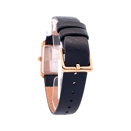 ESPRITCase,Hands,SilverWomen3 ATMDial,Watch,Black LeatherRose GoldStrap,Color2