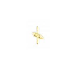 18KT GOLD EARCUFF 10MM