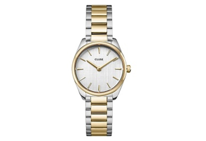 Féroce Mini Watch Steel, Silver, Bicolour