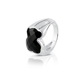 SILVER RING ONIX 13X10MM Nº12 GEMSTONES