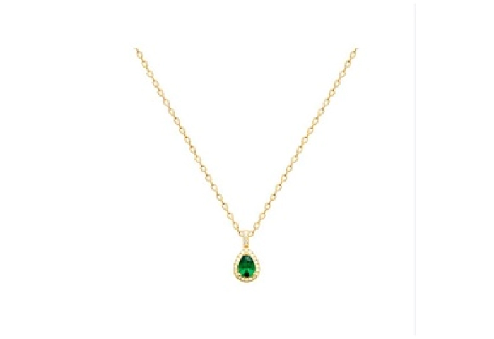 SETSSYNTH.STONE18 KT GOLD PLATED CZ