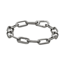 Ruthenium-plated link bracelet/Браслет