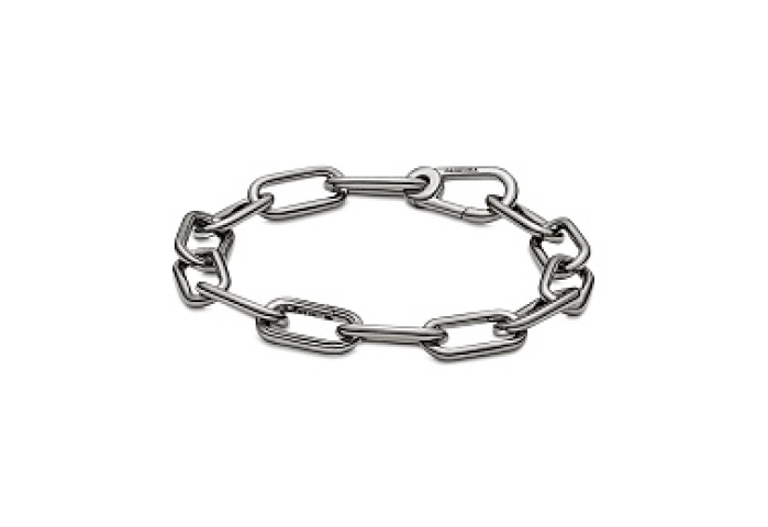 Ruthenium-plated link bracelet/Браслет
