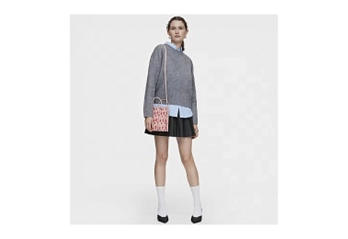 PVC.COT.PU,MINIHANDBAG POP T MANIF CORAL