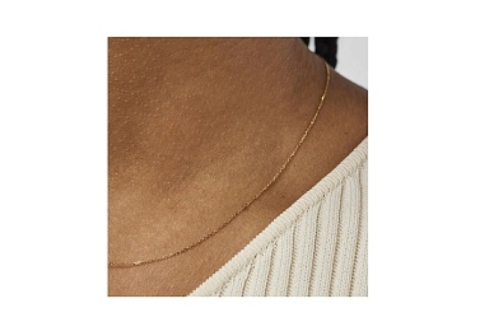 18KT GOLD CHOKER DIAMOND 45CM