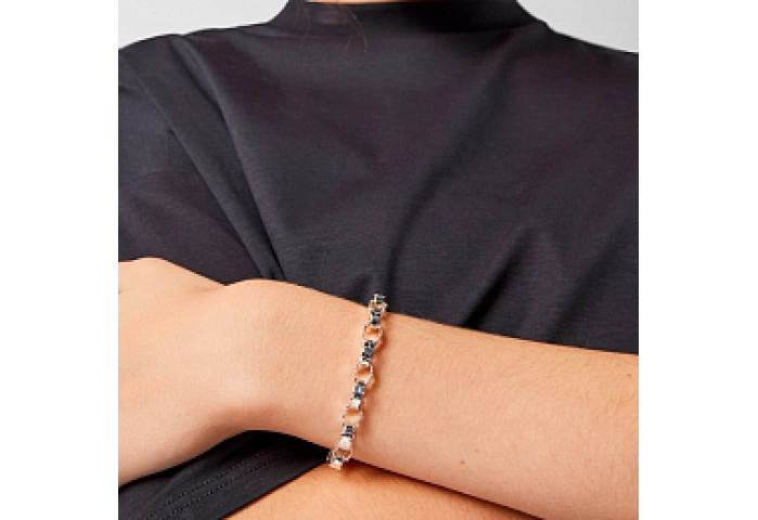 SILVER BRACELET 19CM