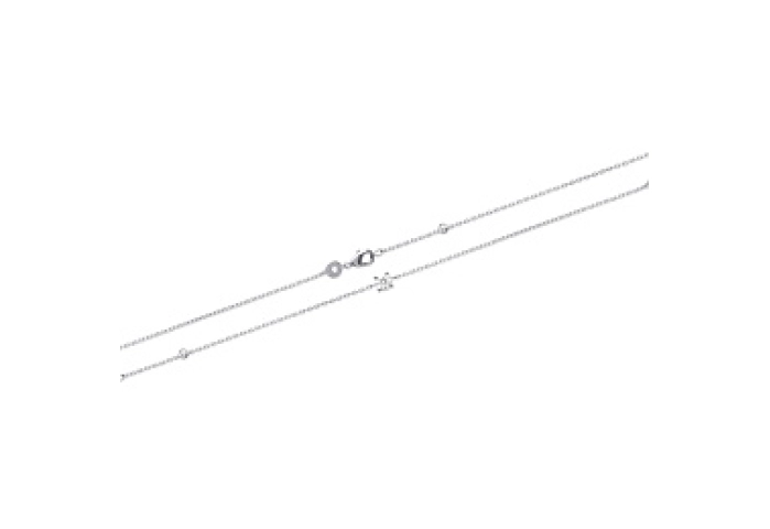 BRACELETPLATED CZSILVER 925 RHODIUM
