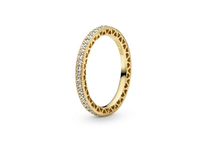 PANDORA Shine ring with clear cubic zirconia