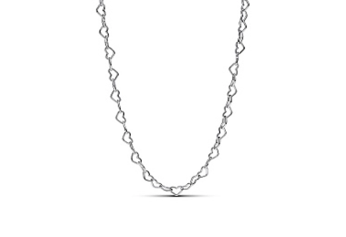 Heart sterling silver collier