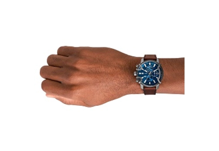 ANALOG WATCH 0 JWL SS LEATHER STRAP