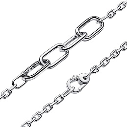 Sterling silver link bracelet