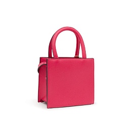 PU.CO,HANDBAG MINI CUBE T BRENDA FUCHSIA