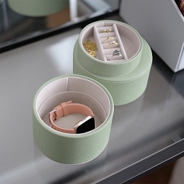 Sage Green Bedside Jewellery Pod