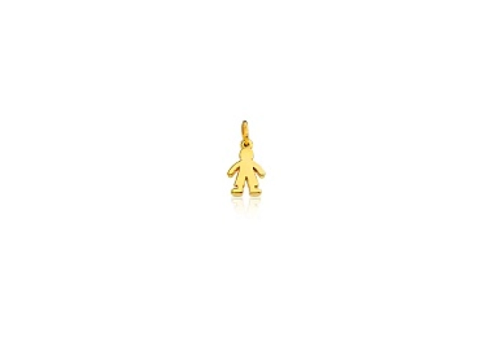 18KT GOLD PENDANT BOY