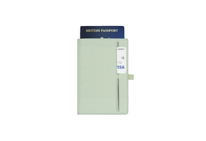 Sage Green Passport Sleeve 