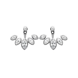 EARRINGSRHODIUM PLATEDSILVER CZ925