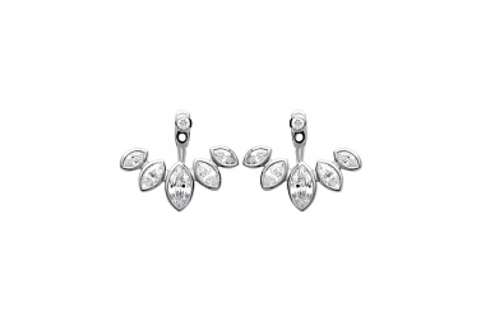 EARRINGSRHODIUM PLATEDSILVER CZ925