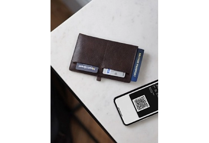 Brown Passport Sleeve