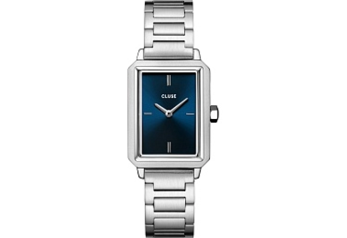 Fluette Steel, Dark Blue, Silver Colour