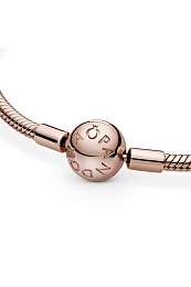 PANDORA Rose snake chain bracelet/Браслет PANDORA Rose