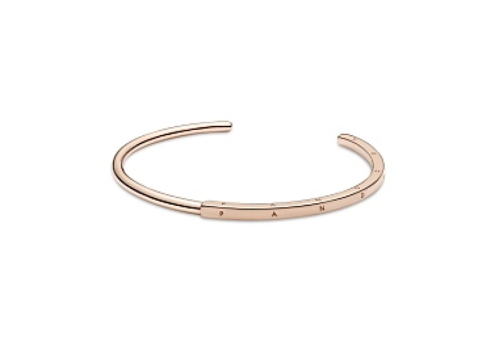 Pandora logo Pandora Rose open bangle
